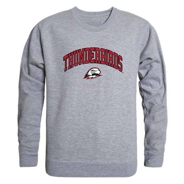 W Republic W Republic 541-236-HGY-04 Southern Utah University Campus Crewneck T-Shirt; Heather Grey - Extra Large 541-236-HGY-04